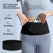 Resim 1 Adet Unisex Dikişsiz Naylon Spor Bel Çantası - Titreşimsiz Yüksek Esneklik, Nefes Alabilir Koşu Kemeri - Yürüyüş, Yoga ve Açık Hava Fitness İçin Güvenli Kapatma, Eller Serbest Egzersiz Aksesuarları, Minimalist Tasarım, Dayanıklı Yapım, Hafif Konstrüksiyon, Aktif Yaşam Tarzı, Sporcu Görünümü 