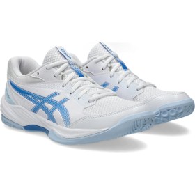 Resim Asics Gel-task 4 Kadın Beyaz Voleybol Ayakkabısı 1072a106-102 
