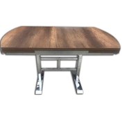 Resim Bengimobilya Masa Ayak Japon Model Metal Transmisyon Nikelaj 80*130 Cm Dikdört (378608725) 