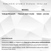 Resim Alpha Auto Part Volkswagen Passat Eski Model Için Cam Kriko Takımı Sol 