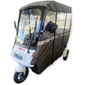 Resim 3 Tekerlekli Elektrikli Modellere Uyumlu Branda Meka Bus-pro 