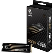 Resim Msı 4tb Spatıum M480 Pro 7400-7000MB/S M2 Nvme Gen4 Disk 