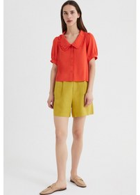 Resim Stella Pulvis Bebe Yaka Gömlek Kırmızı 