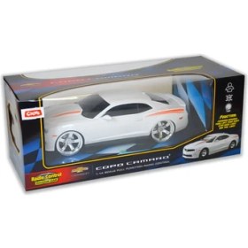 Resim Ctoys 1:14 Ölçekli Chevrolet Copo Camaro Işıklı Uzaktan Kumandalı Araba Beyaz 1402B 