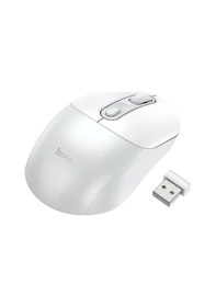 Resim Hoco. Gm28 2.4g Business Kablosuz Mouse - Beyaz-gri Diğer 