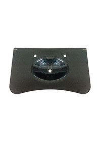 Resim Oscar KO20 Kuaför Cam Lavabo Siyah 12 MM 100 x 56 CM 