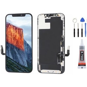 Resim Apple Uyumlu iPhone 12 Pro Oled Ekran Lcd Dokunmatik Tamir Seti Ve Yapıştırıcı Yanında Yedcom 