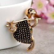 Resim 1 adet Vintage Moda Sevimli Kaplumbağa Rozeti Hayvan Rozeti Kadın Erkek Giyim Aksesuarları Alaşım Metal Kaplumbağa Hayvan Rozeti Takım İğnesi 