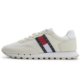Resim TOMMY JEANS RETRO RUNNER Bej Kadın Sneaker 