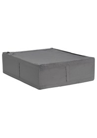 Resim Fermuarlı Saklama Kutusu 65x53x19 Cm Koyu Gri Hurç Ikea Kutu Koyu Gri 