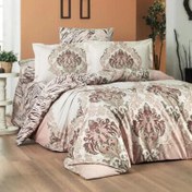 Resim Maxstyle Poplin Saten Borak Çift Kişilik Nevresim Takım 
