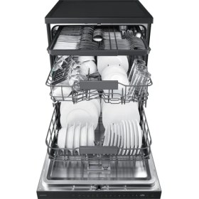 Resim Samsung DW80H73YBFFTR 8+4 Programlı 14 Kişilik Siyah Bulaşık Makinesi 
