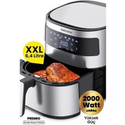 Resim Goldmaster GM-7482 Premio 6.4 L XXL Airfry Yağsız Sıcak Hava Fritözü 