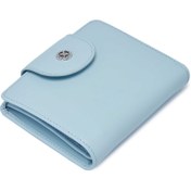 Resim Mavi Deri Kadın Cüzdan - S1CB00005674-M4E 