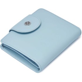 Resim Mavi Deri Kadın Cüzdan - S1CB00005674-M4E 