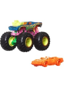 Resim Hot Wheels Monster Trucks ve Araba Seti 1:64 Arabalar Rodger Dodger GRH81-HWN37 