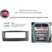Resim Fiat Linea Grande Punto Oto Teyp Çerçevesi 2002-2014 Diğer
