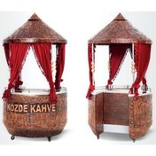 Resim KUTLU TİCARET Bakır Közde Ve Kumda Kahve Standı 