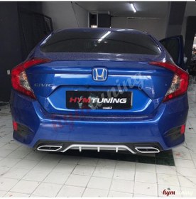 Resim Honda Civic Fc5 Difüzör. Amg Görünüm 