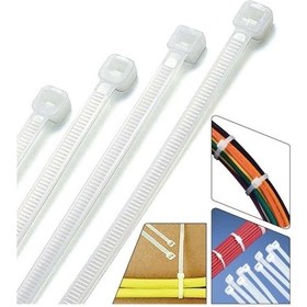 Resim Sgs Cırt Kelepçe 2,5x150 Mm Beyaz 