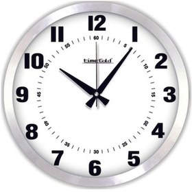 Resim Time Gold Salon Duvar Saati Metal 40 Cm Altın 