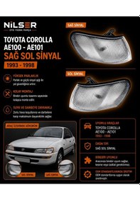 Resim Toyota Ae100 Ae101 Sinyal Beyaz Sağ Sol Set 1992-1998 