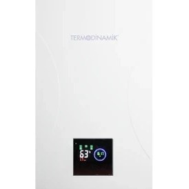 Resim Termodinamik Dek 12 (220V) (Isıtma + Sıcak Su) Dokunmatik Ekran Monofaze Elektrikli Kombi 