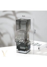 Resim Cubos Gri Cam Vazo Gri 