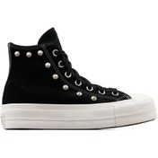 Resim Converse Chuck Taylor All Star Lift Kadın Günlük Ayakkabı A04271c-017 Siyah 