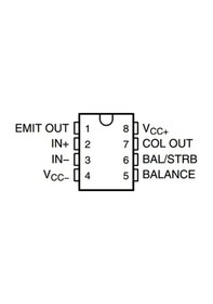 Resim Lm311P Dıp-8 Komparatör Entegresi 