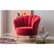 Resim mododizayn mobilya Papatya Kırmızı Berjer 