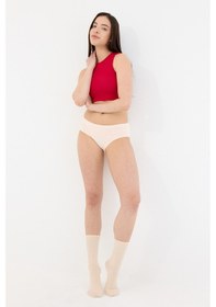 Resim Air Pudra Yüksek Bel Slip Külot Pudra 