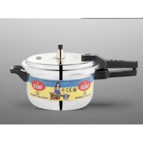 Resim Düdüklü Tencere 3,5lt Litre Termo Aluminyum Tencere Metal 