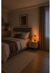 Resim Sofia Abajur - Sütlükahve Bej 