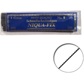 Resim Kıl Testere No. 8 Alman NIQUA FIX 