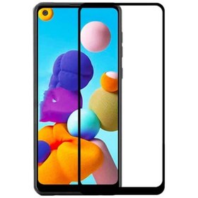 Resim Samsung Galaxy A21S Full Kaplayan 5D Temperli Ekran Koruyucu 
