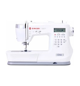 Resim Singer Elite CE677 Elektronik Dikiş Makinesi ve Elmas 328 Ev Tipi Overlok Makinesi Avantajlı Paket 