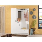 Resim ABRE VM-3436 BEYAZ VESTİYER PORTMANTO 