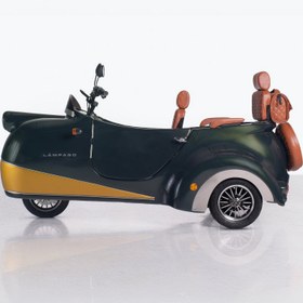 Resim Elektrikli Moped | Jura Green - Lityum iyon - 60V 24 Ah 