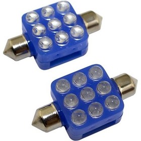 Resim Space Sofit Dekoratif Led Ampul 2x9 H.p Mavi 12v/laam115-2-12 Renkli 