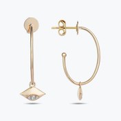Resim Altınbaş Pırlanta All Eyes On You Küpe N11.990 