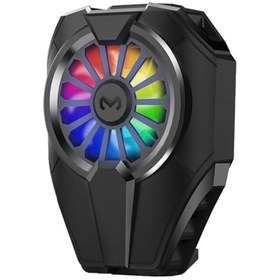 Resim Memo Dl06 Rgb Led Cep Telefon Soğutma Fanı Radyatör Soğutucu 