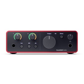 Resim Focusrite Scarlett Solo 4th Gen Ses Kartı 