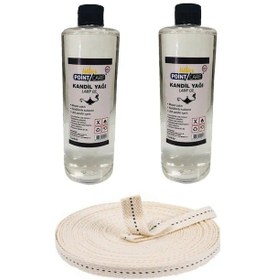 Resim 2adet Şeffaf Dumansız Kokusuz İç Mekan Gaz Lambası Yakıtı 1mt Ftl Şeffaf 