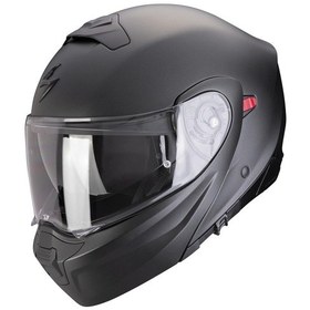 Resim Scorpion EXO-930 Evo Çene Açılabilir Motosiklet Kaskı Mat Siyah 