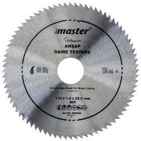 Resim Master Ahşap Daire Testere Bıçağı 115mm 80 Diş 