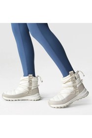 Resim THE NORTH FACE W Thermoball Lace Up Wp Kadın Kar Botu Krem 
