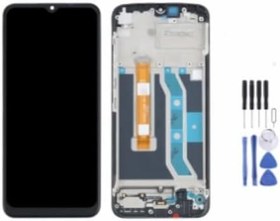 Resim Realme C21y Uyumlu Lcd Ekran Dokunmatik Full Çıtalı RMX3261 