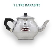 Resim YILDIZ ARKAR Alüminyum Semaver Demlik 1 Litre No:16 