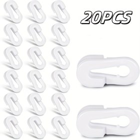 Resim 20 parça açık hava güneşlik ve güneş koruma file klipsi seti, futbol antrenman file klipsleri, futbol file klipsleri, ragbi topu aksesuarları, açık hava futbol golf tenis file klipsleri 